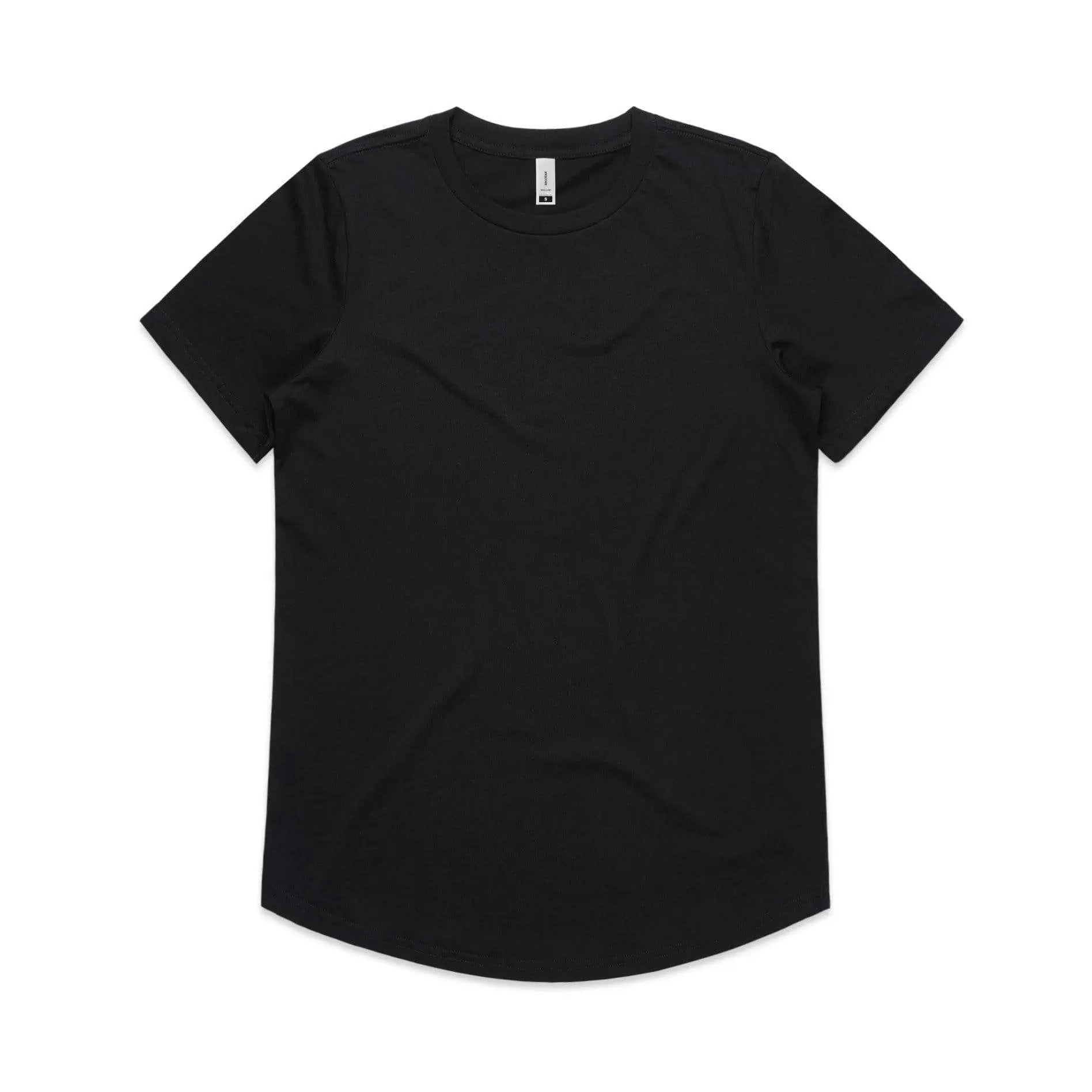 As Colour Women's drop tee 4052 Casual Wear As Colour BLACK XSM